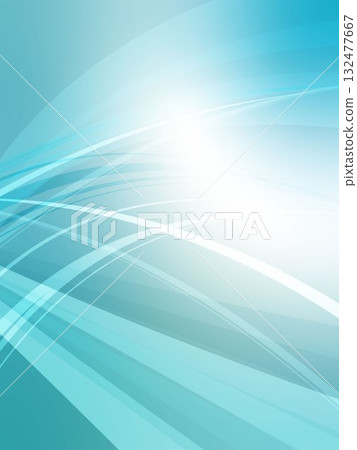 A light blue abstract background with beautiful wavy curves and gradation A light blue abstract background with beautiful wavy curves and gradation 132477667