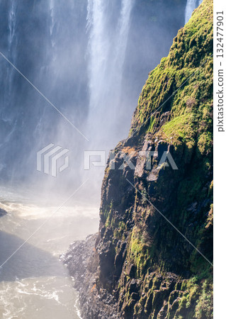Close-up of the Victoria Falls 132477901