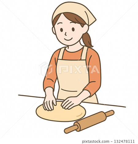 就業支援:製作糖果並在跳蚤市場和市場上銷售的培訓插圖 就業支援:製作糖果並在跳蚤市場和市場上銷售的培訓插圖 132478111