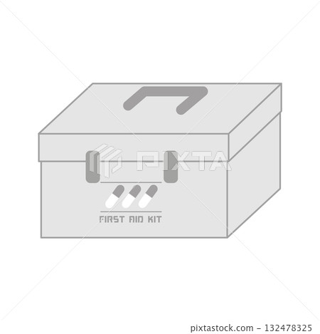 可愛急救箱的插圖 132478325
