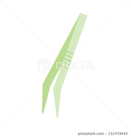 Illustration of tweezers Illustration of tweezers 132478442