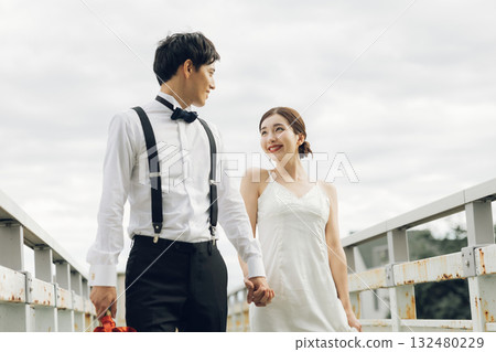 Street Photo Wedding Street Photo Wedding 132480229