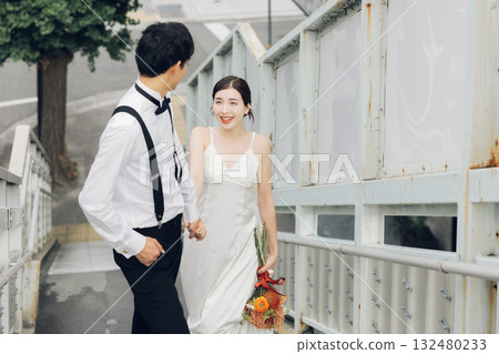 Street Photo Wedding Street Photo Wedding 132480233