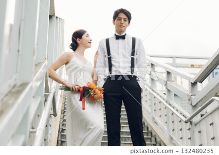 Street Photo Wedding Street Photo Wedding 132480235