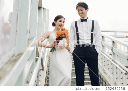 Street Photo Wedding 132480236