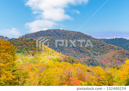 Autumn at the foot of Mt. Izumigatake Autumn at the foot of Mt. Izumigatake 132480259