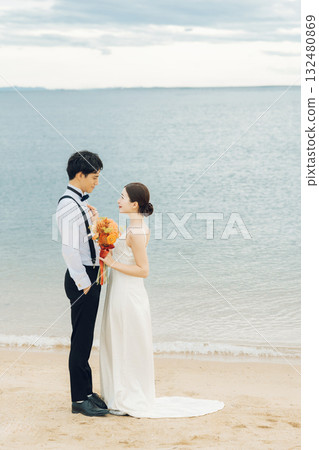 Seaside wedding photos Seaside wedding photos 132480869