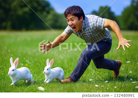 He who chases two rabbits catches neither. 132480991