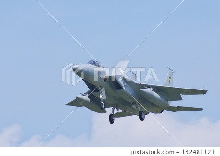 第 306 中隊的 F-15J 準備降落 第 306 中隊的 F-15J 準備降落 132481121