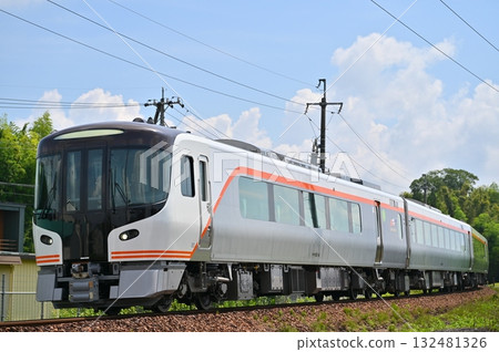 HC85 series Hida express train entering Minoota Station 132481326