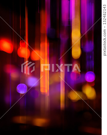 七彩光背景AI圖像 132482143