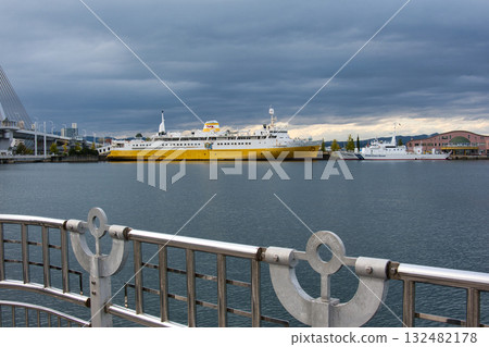 青森縣青森市青森港散步道及青函渡輪紀念艦八甲田丸 132482178