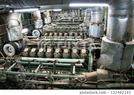 Seikan Ferry Memorial Ship Hakkoda Maru Engine Room Aomori City, Aomori Prefecture Seikan Ferry Memorial Ship Hakkoda Maru Engine Room Aomori City, Aomori Prefecture 132482183