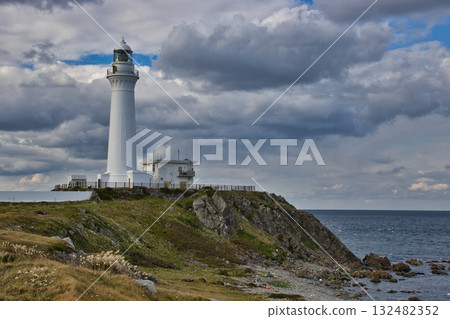 青森縣東通村尻屋崎燈塔 132482352