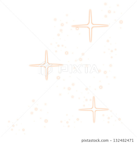 Orange sparkling effect 132482471