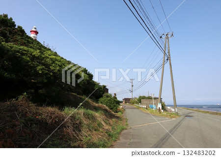 秋田男鹿巳崎燈塔 132483202