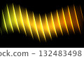Black background and colorful accordion-shaped lights 132483498