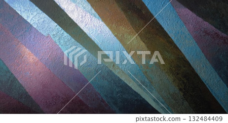 Abstract Diagonal Color Band Painting Texture Abstract Diagonal Color Band Painting Texture 132484409