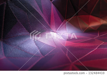 Abstract Purple and Red Geometric Surface Abstract Purple and Red Geometric Surface 132484410