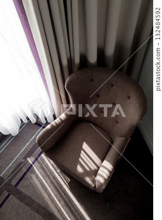 Top view of modern chair Top view of modern chair 132484592