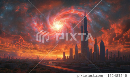 未來的城市 132485246