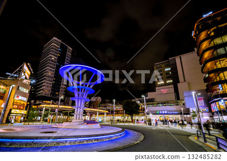 Tokyo cityscape in Japan, including Otsuka Station and the Yamanote Line Tokyo cityscape in Japan, including Otsuka Station and the Yamanote Line 132485282