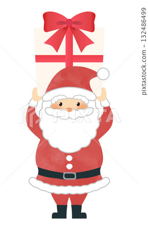Santa Claus with gifts 132486499