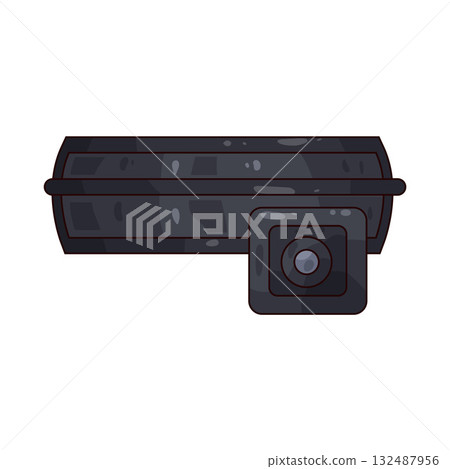 illustration of Rearview Camera illustration of Rearview Camera 132487956