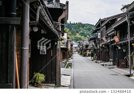 The old townscape of Hida Takayama, Gifu Prefecture The old townscape of Hida Takayama, Gifu Prefecture 132488418