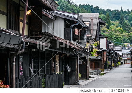 The old townscape of Hida Takayama, Gifu Prefecture 132488439