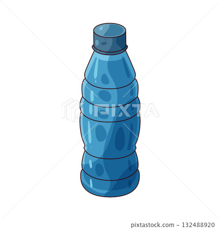illustration of Plastic Bottle 132488920
