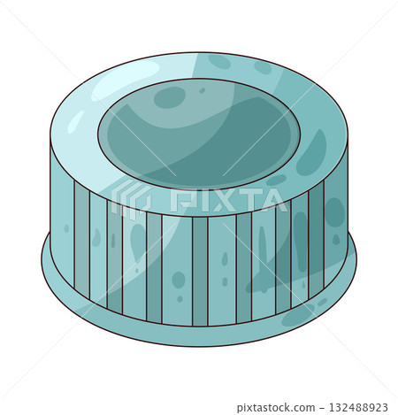 illustration of Plastic Cap illustration of Plastic Cap 132488923
