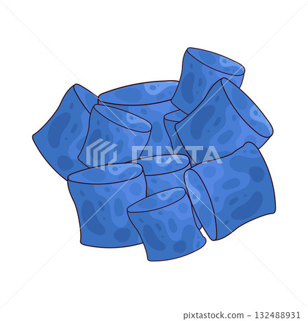 illustration of Plastic Pellet 132488931