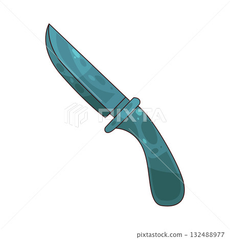 illustration of Plastic Knife 132488977