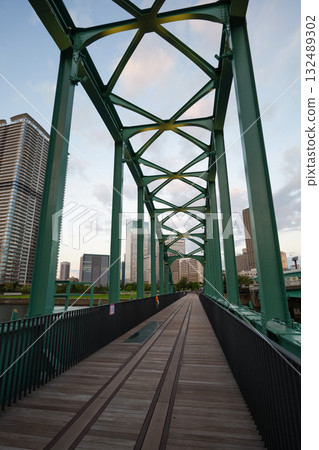 Harumi Bridge Promenade Former Harumi Railway Bridge September 2025 Harumi Bridge Promenade Former Harumi Railway Bridge September 2025 132489302