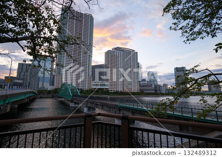 Harumi Bridge Promenade Former Harumi Railway Bridge September 2025 132489312