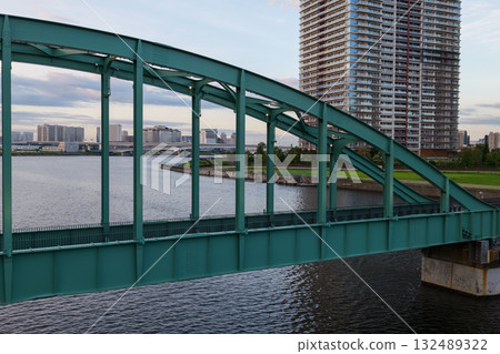 Harumi Bridge Promenade Former Harumi Railway Bridge September 2025 Harumi Bridge Promenade Former Harumi Railway Bridge September 2025 132489322