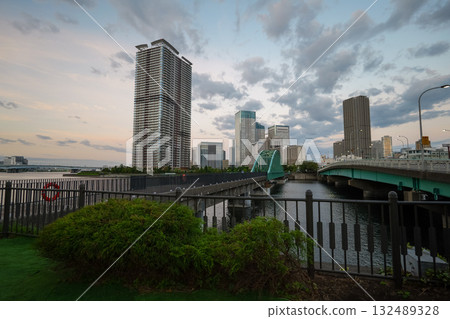 Harumi Bridge Promenade Former Harumi Railway Bridge September 2025 132489328