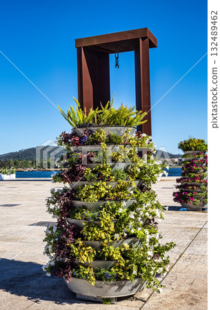 25 de April monument at Freedom Square, Viana do Castelo, Minho, Portugal. 132489462