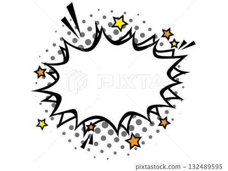 American comic book style speech bubble 2 American comic book style speech bubble 2 132489595