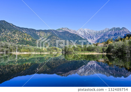 Kamikochi in Japan's Northern Alps Kamikochi in Japan's Northern Alps 132489754