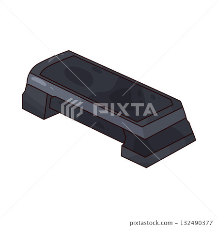 illustration of Step Platform 132490377