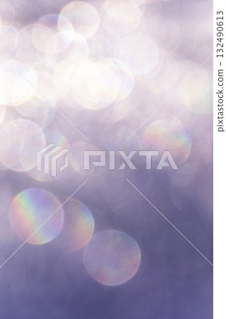 Sparkling, circular bokeh, purple 132490613