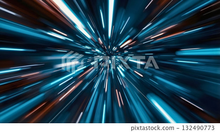 放射出光芒,藍色的旭日 放射出光芒,藍色的旭日 132490773