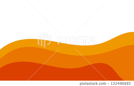 Red Orange Yellow Waves Abstract Layered Gradient Horizon Background Red Orange Yellow Waves Abstract Layered Gradient Horizon Background 132490885