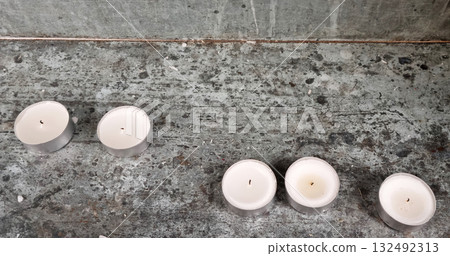 Tea Lights Mourning 132492313