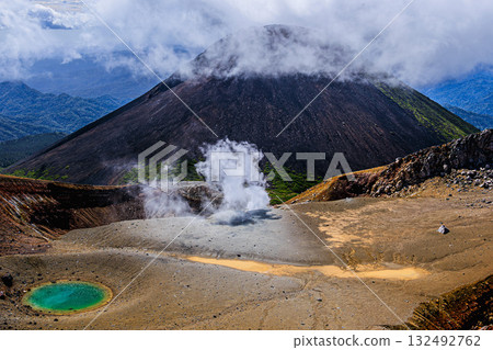 View of Akan Fuji - View of the crater of Mt. Meakan View of Akan Fuji - View of the crater of Mt. Meakan 132492762