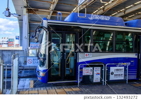 停靠在大曾根站的Yutorito線列車 停靠在大曾根站的Yutorito線列車 132493272