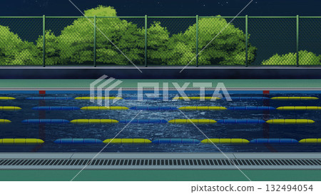 晚上的池畔 晚上的池畔 132494054