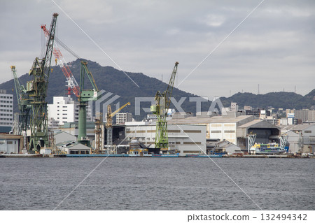 Submarine under construction 132494342